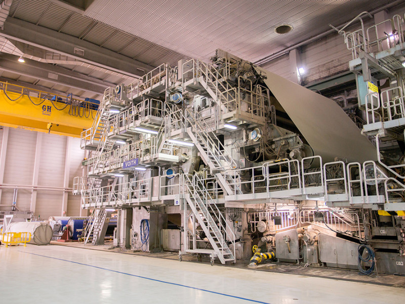Imagen de las instalaciones del Grupo Saica en el Burgo de Ebro.