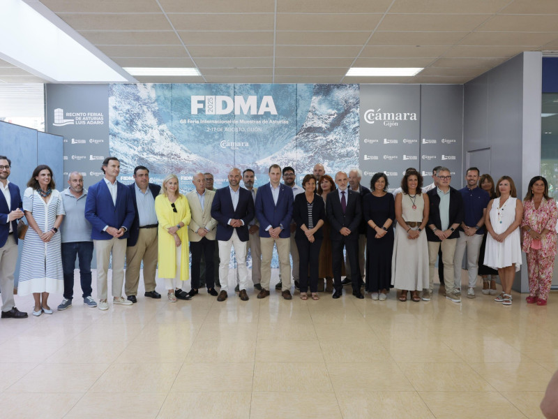 Visita institucional de Foro Asturias a la Feria Internacional de Muestras de Asturias 2025