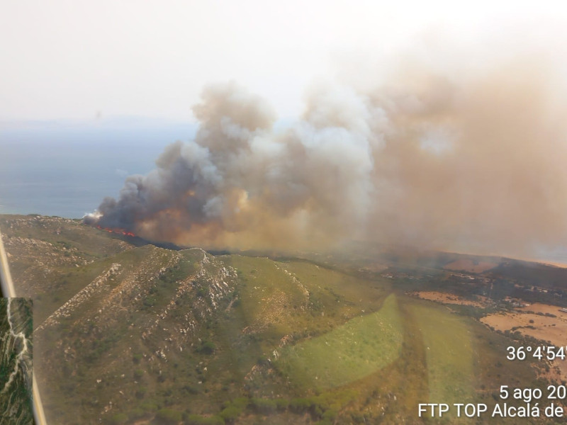 Incendio Tarifa
