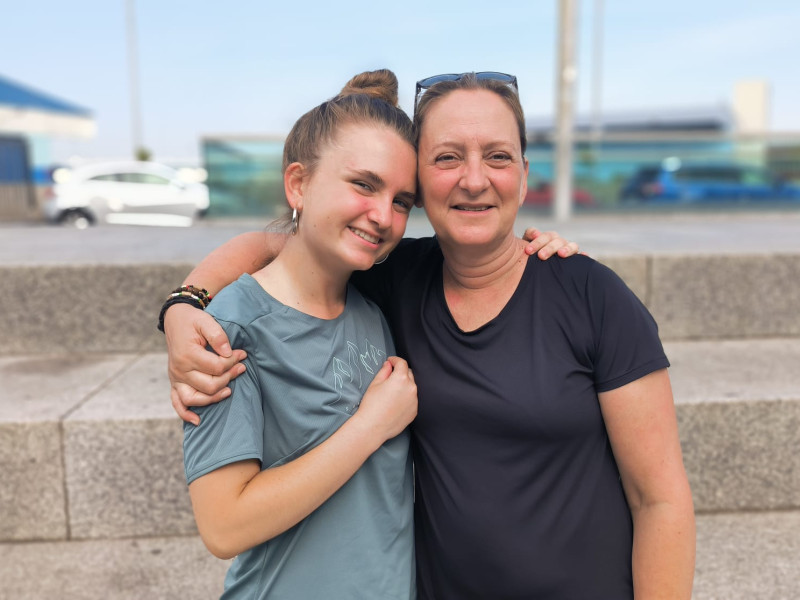 Madre e hija hacen el Camino desde Oporto