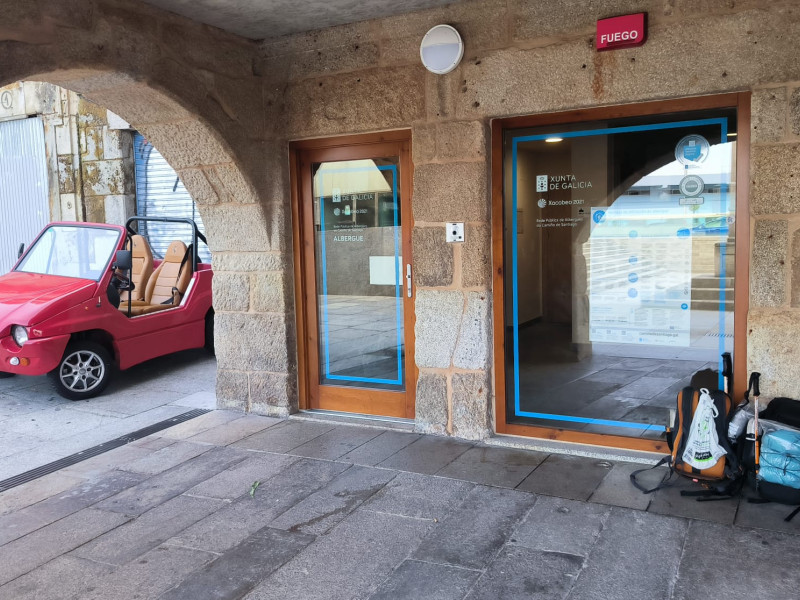 Imagen del albergue público de peregrinos de Vigo