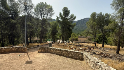 Imagen desde el albergue de Casa Iglesias en Lorca