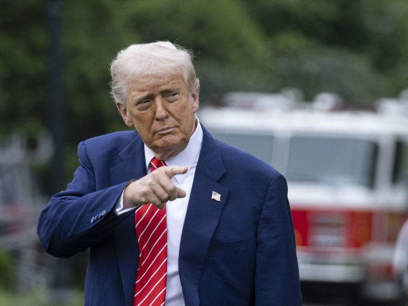 Archivo - El presidente de Estados Unidos, Donald Trump