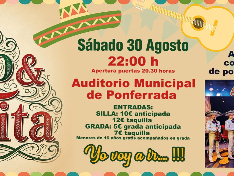 Concierto de Tito y Tita en Ponferrada (León)