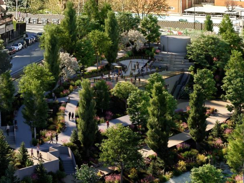 Así quedarán los accesos al río