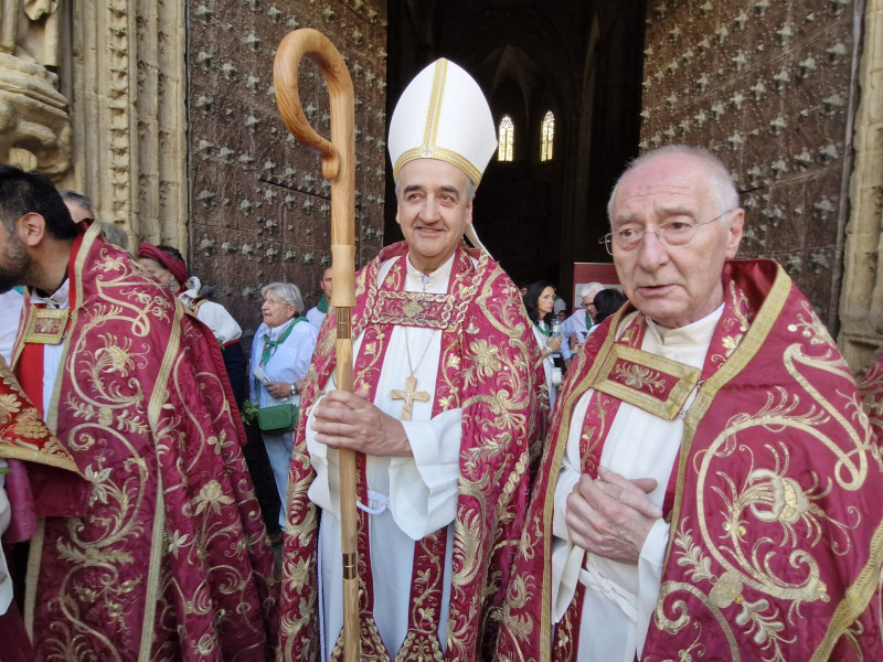 Padre Pedro Aguado obispo de Huesca en San Lorenzo