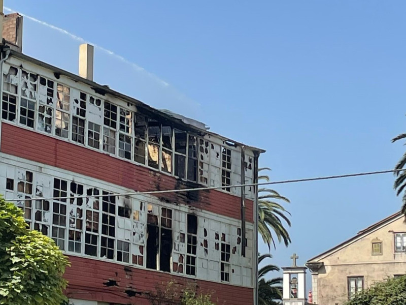 Edificio Ribanova, parte trasera