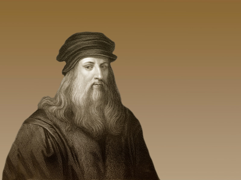 Leonardo da Vinci, 1452-1519, pintor, escultor, arquitecto e ingeniero italiano.