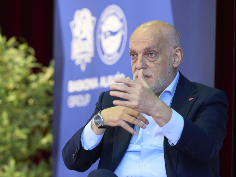 El presidente de LaLiga, Javier Tebas