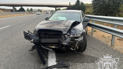 Fallece un hombre en un accidente de tráfico en la A-231 en Sasamón (Burgos)