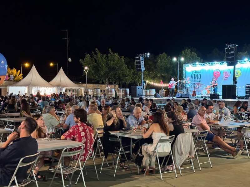 Imagen del festival vino del Somontano 2025.