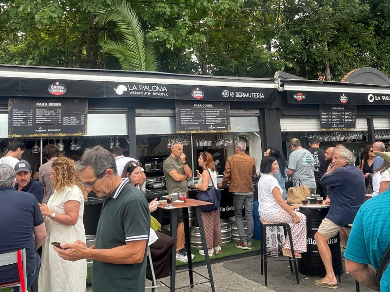 Estand de La Paloma en la Feria de Muestras