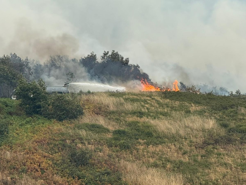 Incendio en Cangas del NarceaREMITIDA / HANDOUT por AYUNTAMIENTO CANGAS DEL NARCEAFotografía remitida a medios de comunicación exclusivamente para ilustrar la noticia a la que hace referencia la imagen, y citando la procedencia de la imagen en la firma13/8/2025