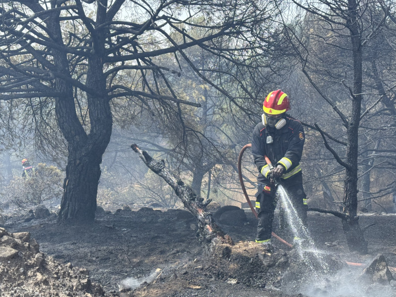 Incendios provocados en La TardeREMITIDA / HANDOUT por EMERGENCIAS 112 MADRIDFotografía remitida a medios de comunicación exclusivamente para ilustrar la noticia a la que hace referencia la imagen, y citando la procedencia de la imagen en la firma13/8/2025