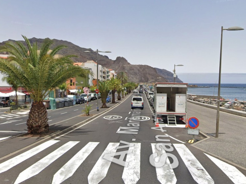 Acceso a San Andrés