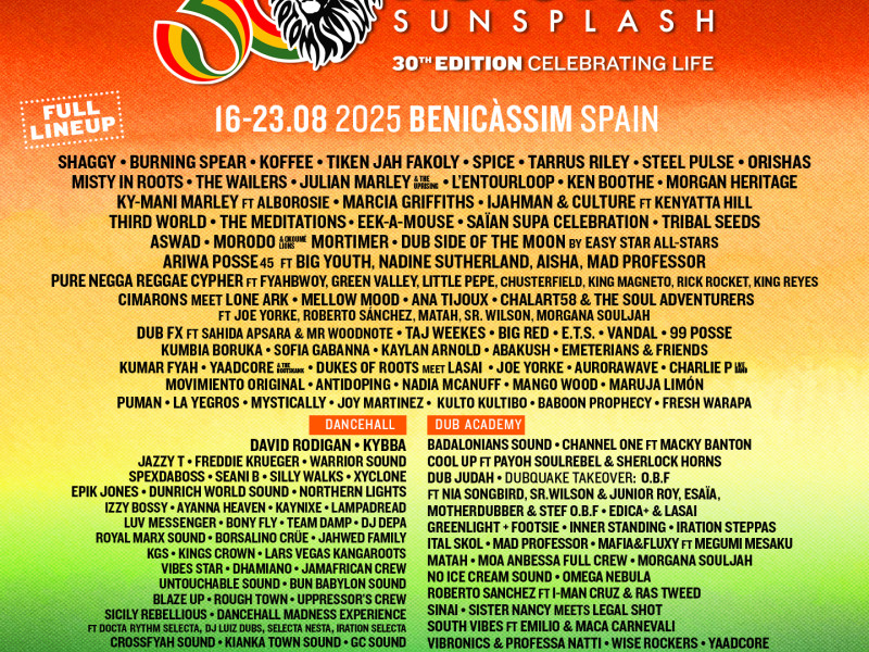 Cartel Rototom 2025