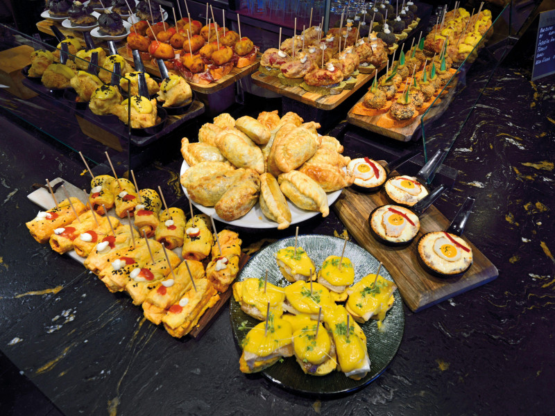 Los pinchos de un bar