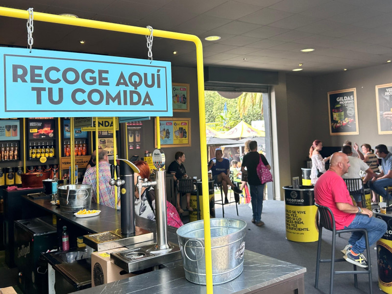 Estand de Picofino en la Feria de Muestras