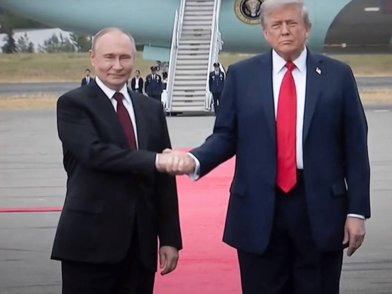 Putin y Trump en Alaska