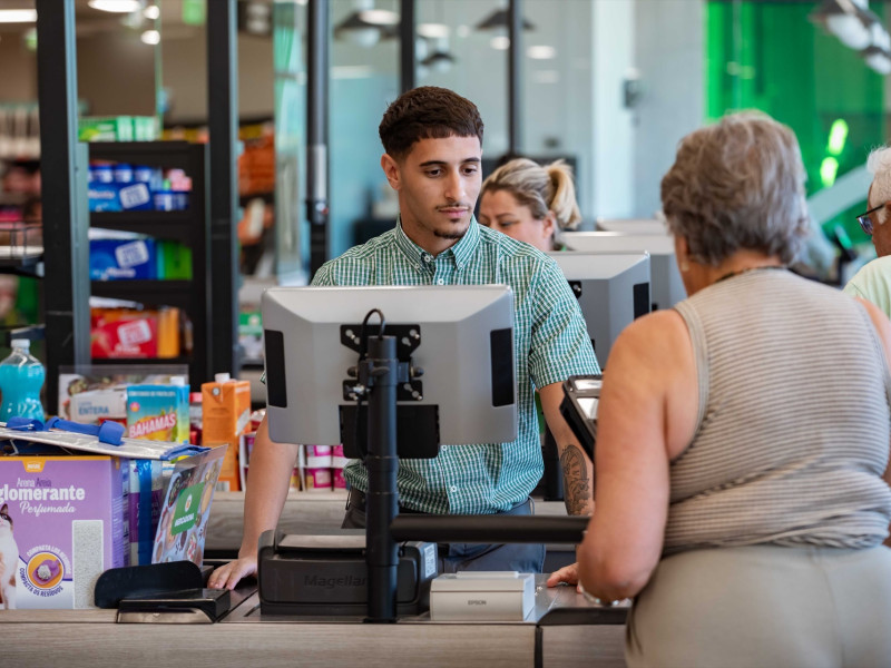 Trabajador de una tienda de Mercadona
