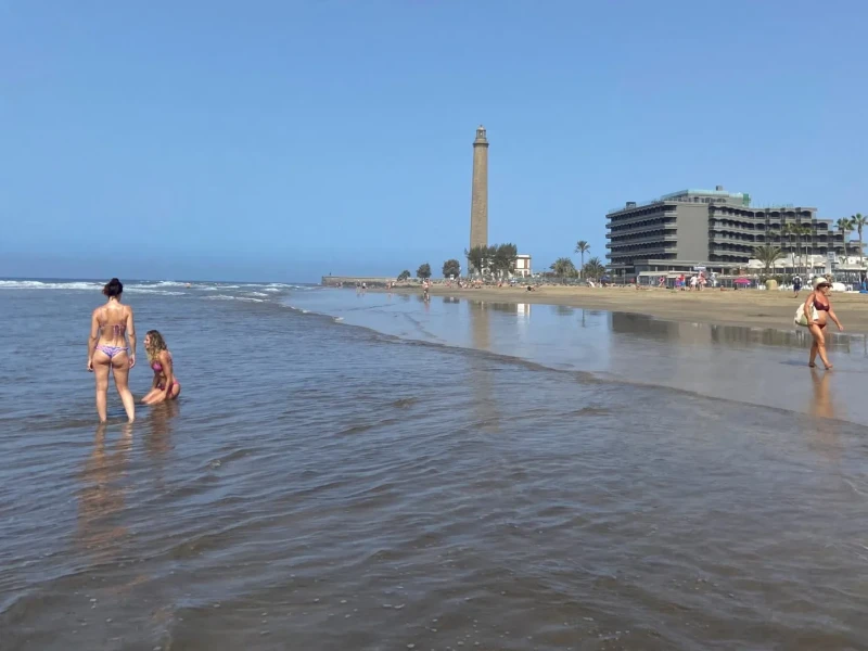 Playa de Maspalomas, Gran Canaria.