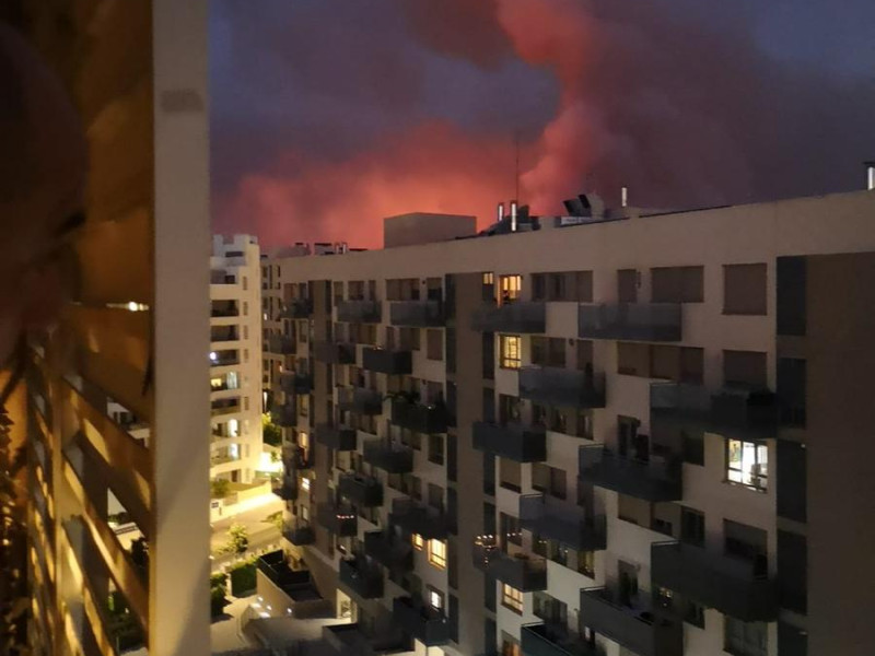 Incendio Tres Cantos