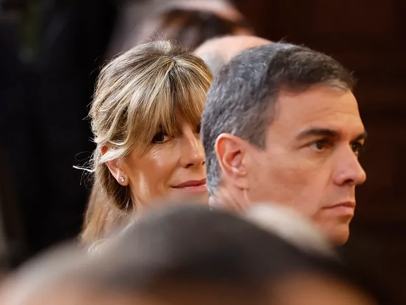 Begoña Gómez y Pedro Sánchez