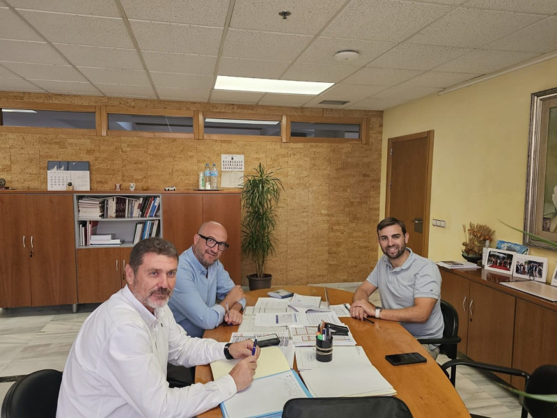 Encuentro entre Ayuntamiento y Real Murcia