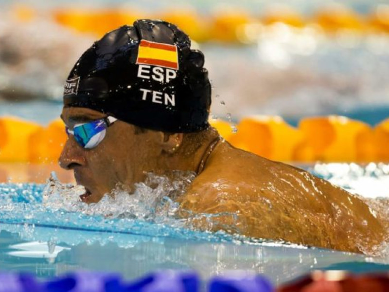 Empezó brillando en la natación
