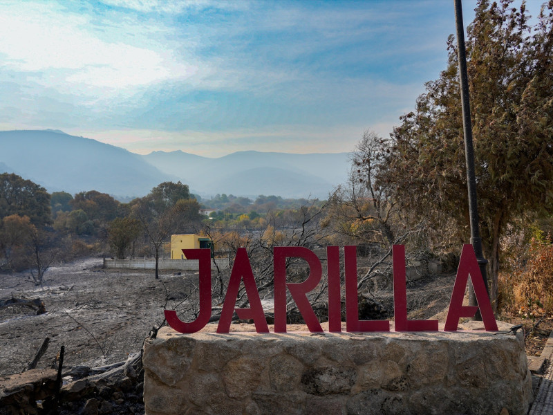 Llega ayuda de Alemania para intentar extinguir el incendio de Jarilla en Cáceres
