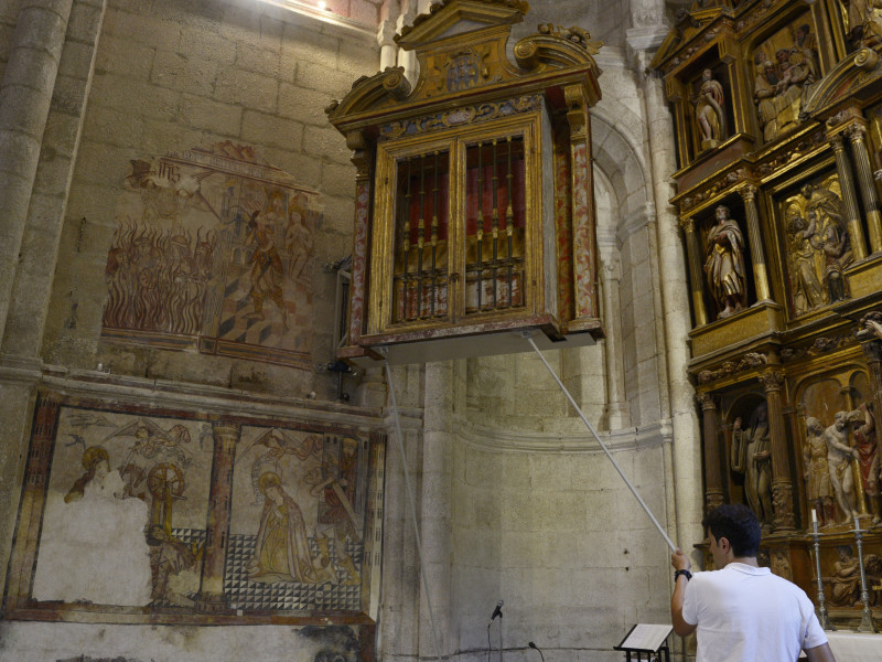 El tesoro oculto a plena vista en el monasterio de Santo Estevo: llevaba siglos en el altar de su iglesia