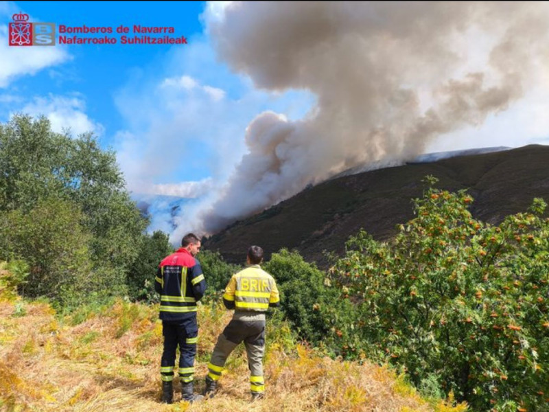 Bomberos de Navarra.