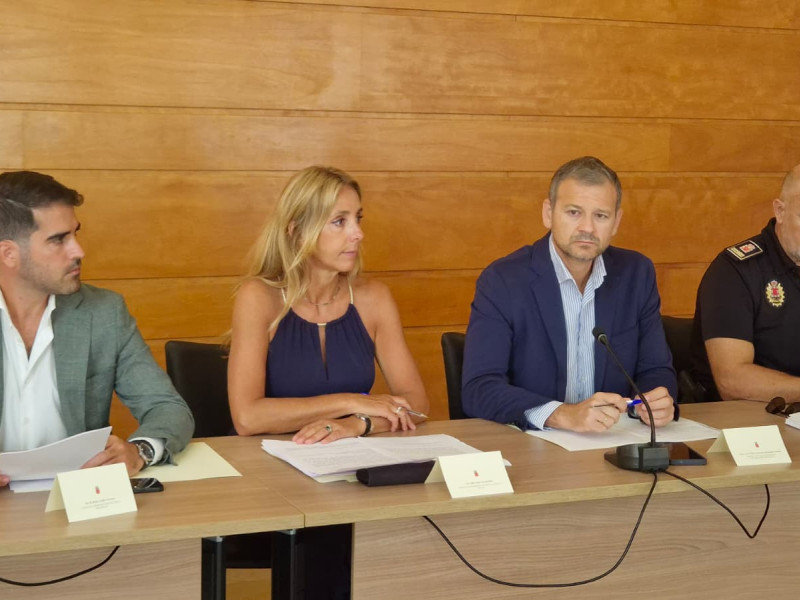 Reunión de seguridad para la Feria de Murcia