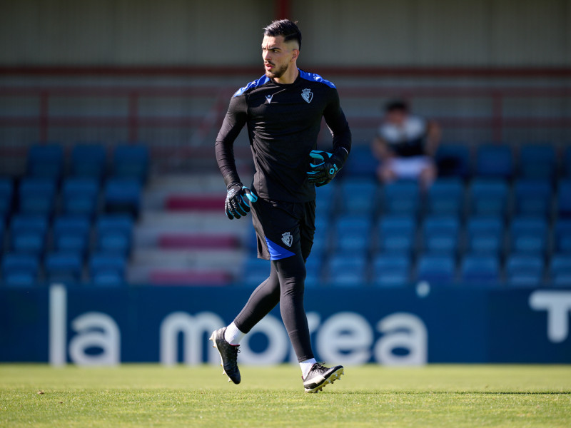 Dimitrios Stamatakis, portero de Osasuna