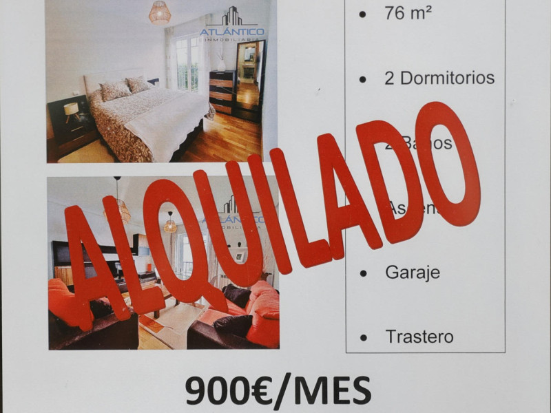 Anuncio de alquiler