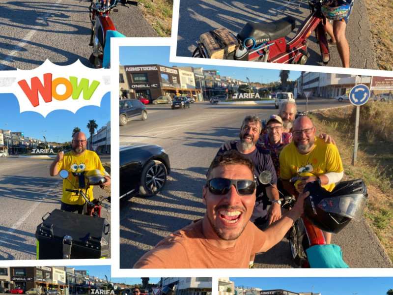 De Ávila a Tarifa en mobylette