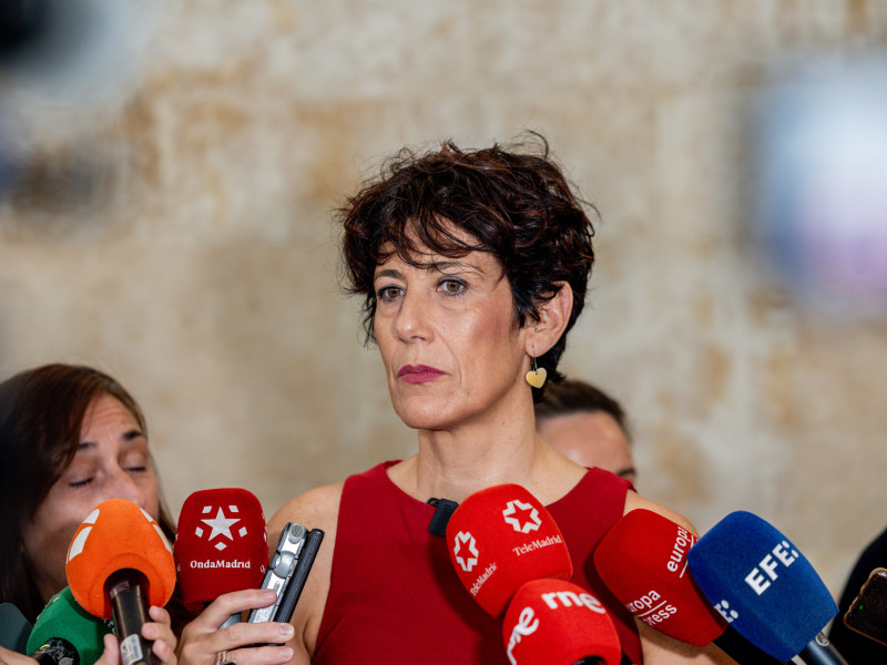 La ministra de Seguridad Social, Elma Saiz