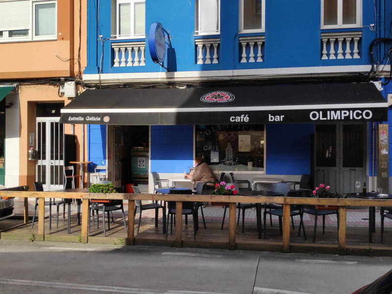 Bar Olímpico de la calle de la Torre en Monte Alto (A Coruña)