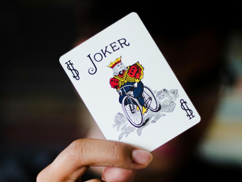 Un comodín de una baraja: el joker