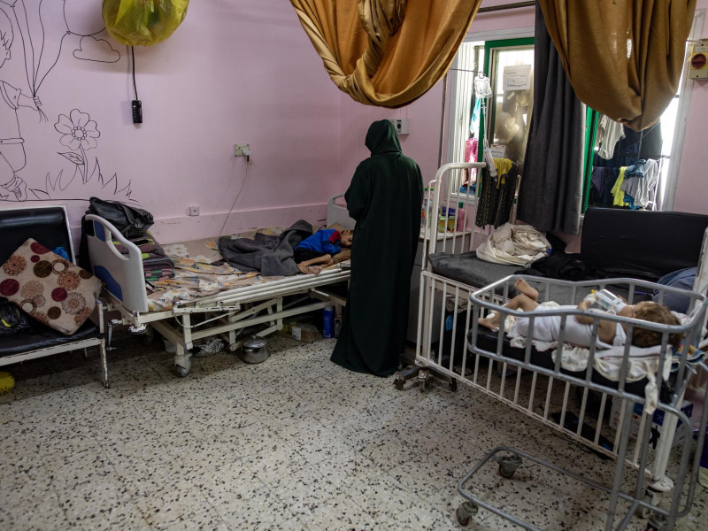 Médicos sin Fronteras, testigo de la situación crítica de hambruna que vive Gaza: "Están asediados, pero no tienen donde ir"