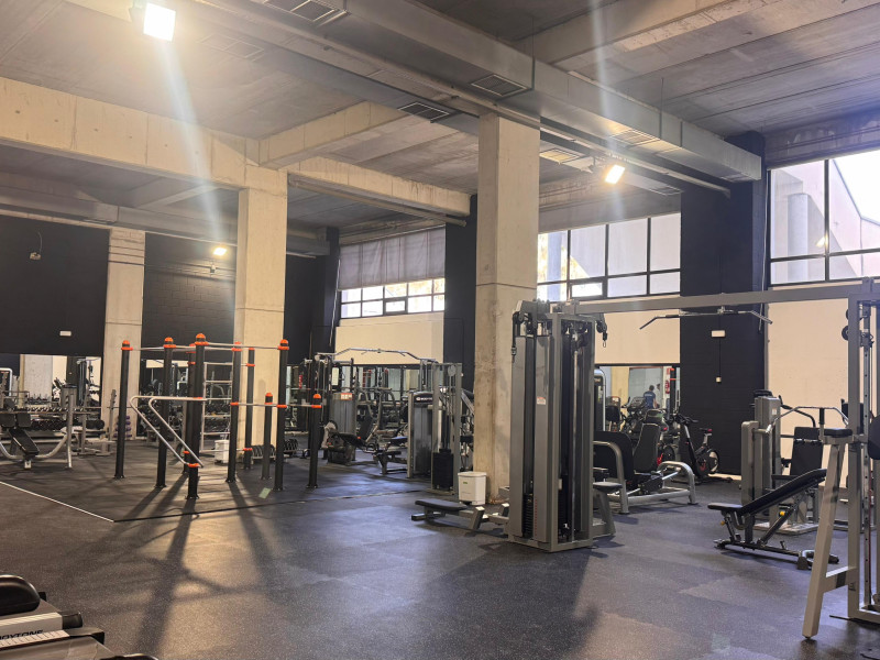 Reabren la sala de musculación del Palacio de los Deportes