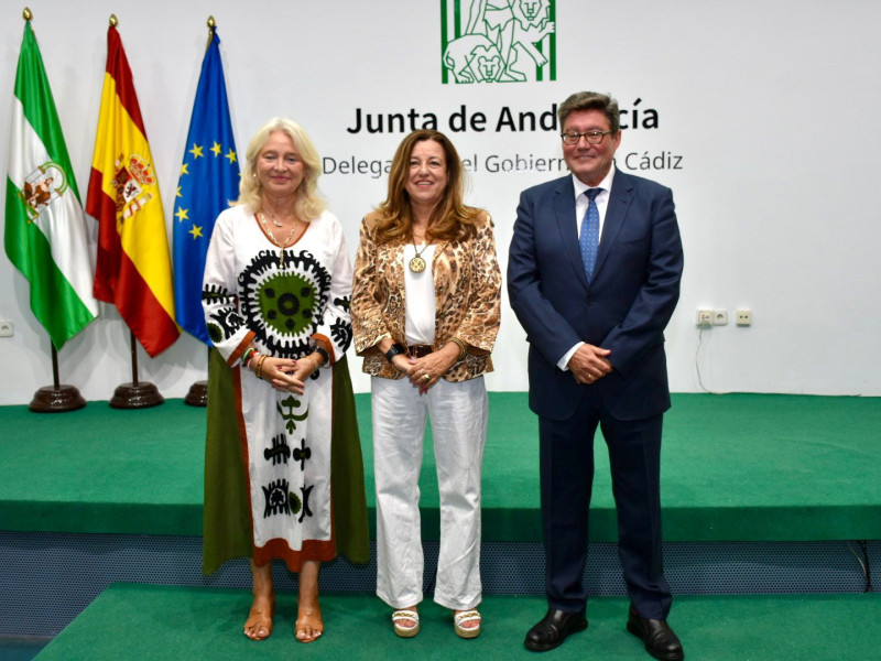 José Ángel Aparicio en su toma de posesión como nuevo delegado territorial de Educación