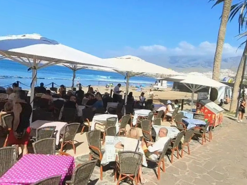 Terraza en el sur de Tenerife