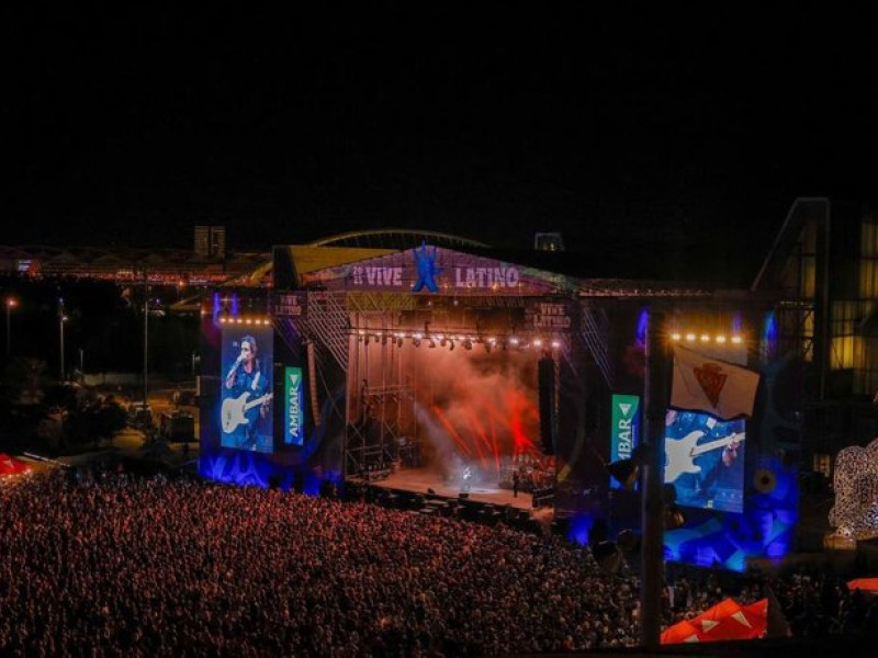 Imagen de archivo de uno de los conciertos del Vive Latino en Zaragoza.