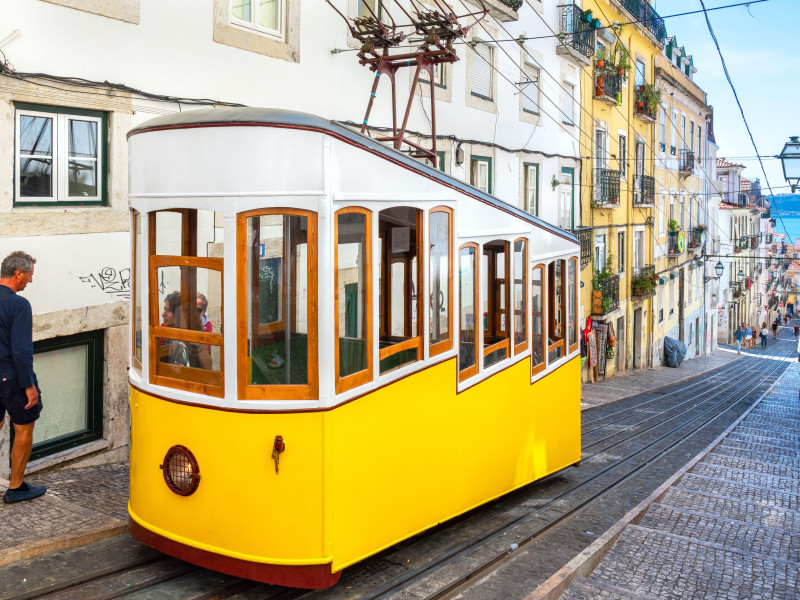 El funicular de Lisboa es un icono de la ciudad
