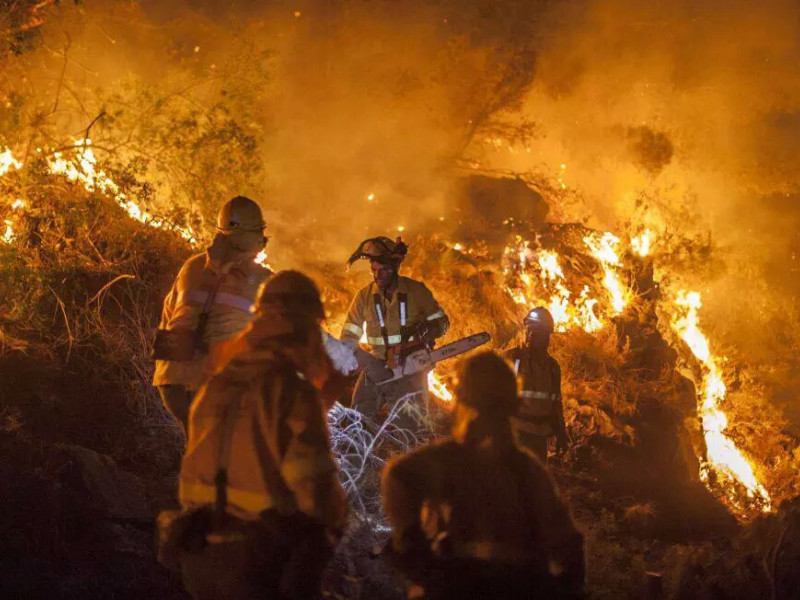Bomberos de la BRICA de Granada