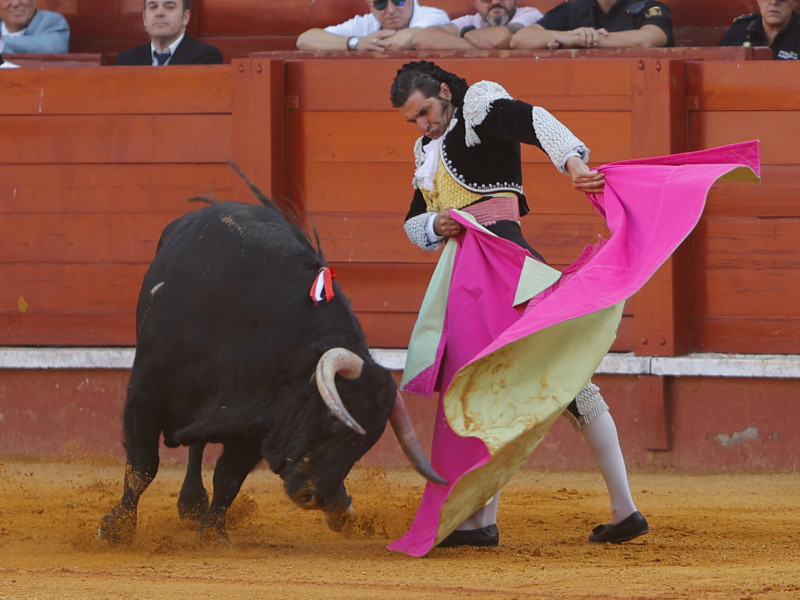 Verónica de Morante de la Puebla durante la Goyesca de Aranjuez