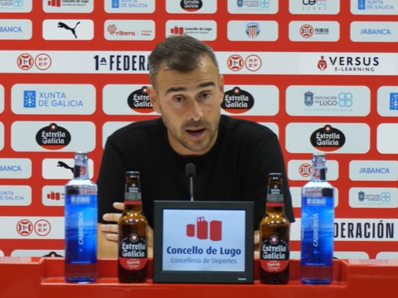 Yago iglesias, entrenador del Cd Lugo