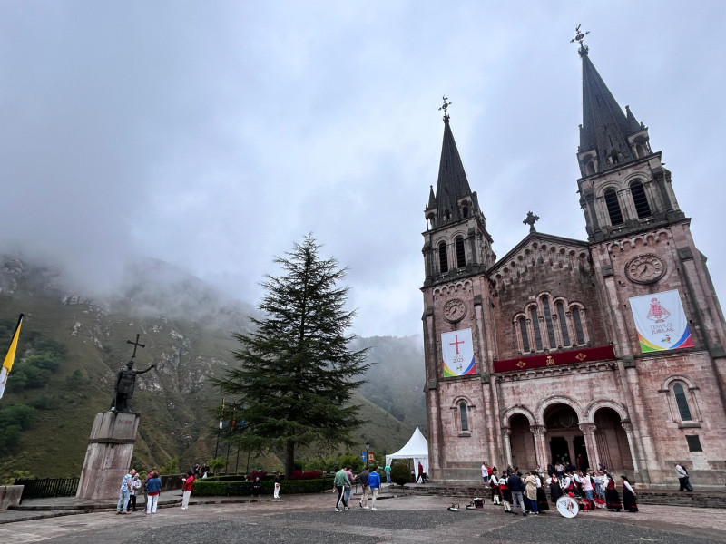 Basílica de Covadonga, en la celebración del Día de Asturias de 2025