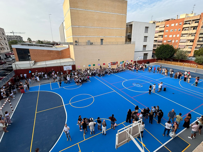 El campo de fútbol San Antonio de Padua II arreglado